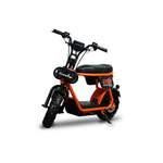 Elektro-Roller von Star-Biker, in der Farbe Orange, andere Perspektive, Vorschaubild