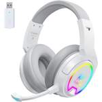 Gaming Headset von Krysenix, in der Farbe Weiss, andere Perspektive, Vorschaubild