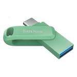Memory-Card-Stick von Sandisk, in der Farbe Grün, andere Perspektive, Vorschaubild