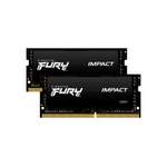 SO-DIMM DDRx-Speicher von Kingston FURY, in der Farbe Schwarz, andere Perspektive, Vorschaubild