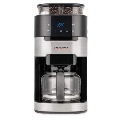 Preisvergleich für Gastroback Kaffeemühle 42642 Design Advanced Plus, 130 W,  400 g Bohnenbehälter, GTIN/EAN: 4016432426420, in der Farbe Silber |  Ladendirekt