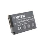 Kamera-Batterie von VHBW, in der Farbe Schwarz, andere Perspektive, Vorschaubild