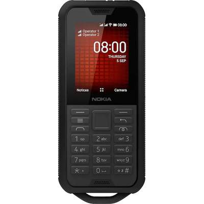 Preisvergleich für Nokia Handy »800 Tough«, Schwarzer Stahl, 6,1 cm/2,4 Zoll,  4 GB Speicherplatz, 2 MP Kamera, SKU: 33323213 | Ladendirekt