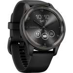 Smartwatch von Garmin, in der Farbe Schwarz, andere Perspektive, Vorschaubild