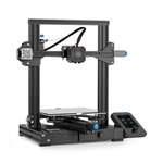 3D-Drucker von Creality 3D, in der Farbe Schwarz, andere Perspektive, Vorschaubild