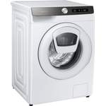 Waschmaschine von Samsung, in der Farbe Weiss, andere Perspektive, Vorschaubild