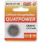QuatPower Lithium-Knopfzellen der Marke QuatPower