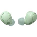In-Ear-Kopfhörer von Sony, in der Farbe Grün, andere Perspektive, Vorschaubild