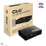 Switch von Club3D, in der Farbe Schwarz, Vorschaubild