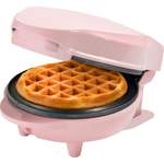 Waffeleisen von Bestron, in der Farbe Rosa, andere Perspektive, Vorschaubild