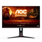 Gaming-Monitor von AOC, in der Farbe Schwarz, andere Perspektive, Vorschaubild