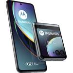 Handy von Motorola, in der Farbe Blau, andere Perspektive, Vorschaubild