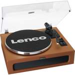 Vinylspieler von Lenco, in der Farbe Braun, andere Perspektive, Vorschaubild