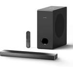 Soundbar von Ultimea, in der Farbe Schwarz, andere Perspektive, Vorschaubild