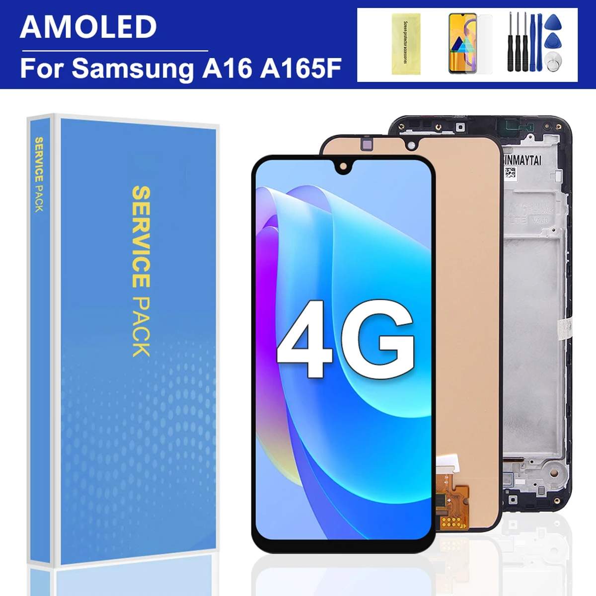 Preisvergleich für AMOLED Für Samsung A16 4G SM-A165F LCD Display ...