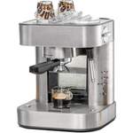 Espressomaschine von ROMMELSBACHER, in der Farbe Silber, andere Perspektive, Vorschaubild