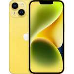 iPhone von Apple, in der Farbe Gelb, andere Perspektive, Vorschaubild