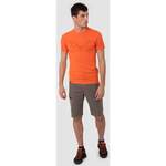 T-Shirt von Salewa, in der Farbe Orange, aus Schurwolle, andere Perspektive, Vorschaubild