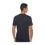 T-Shirt von Armani Exchange, in der Farbe Blau, aus Stoff, andere Perspektive, Vorschaubild