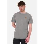 T-Shirt von Alife & Kickin, in der Farbe Grau, aus Polyester, andere Perspektive, Vorschaubild