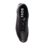 Sneaker von BOSS Black, aus Leder, andere Perspektive, Vorschaubild
