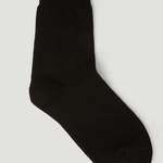 Socke von alexander mcqueen, in der Farbe Schwarz, andere Perspektive, Vorschaubild