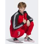 Bomberjacke von Adidas, in der Farbe Rot, andere Perspektive, Vorschaubild
