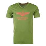 T-Shirt von Top Gun, in der Farbe Grün, aus Baumwolle, andere Perspektive, Vorschaubild