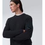 Herren-Pullover von C.P. Company, in der Farbe Schwarz, aus Baumwolle, andere Perspektive, Vorschaubild