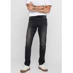 Slim Fit Jeans von Only & Sons, in der Farbe Grau, andere Perspektive, Vorschaubild