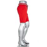 Shorts von Alberto Golf, in der Farbe Rot, aus Elasthan, andere Perspektive, Vorschaubild