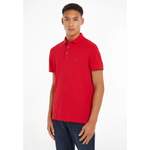 Poloshirt von Tommy Hilfiger, in der Farbe Rot, andere Perspektive, Vorschaubild