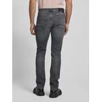 Slim Fit Jeans von Tommy Hilfiger, in der Farbe Grau, aus Baumwolle, andere Perspektive, Vorschaubild