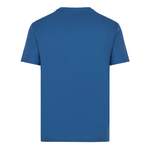 T-Shirt von Emporio Armani EA7, in der Farbe Blau, andere Perspektive, Vorschaubild
