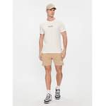 Sportshorts von Tommy Jeans, in der Farbe Beige, andere Perspektive, Vorschaubild