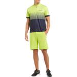 Shorts von NAKAMURA, in der Farbe Grün, aus Polyester, andere Perspektive, Vorschaubild