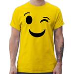 T-Shirt von Shirtracer, in der Farbe Gelb, andere Perspektive, Vorschaubild