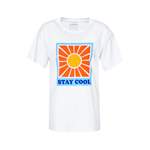 T-Shirt print der Marke sandro