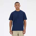 T-Shirt von New Balance, in der Farbe Blau, aus Baumwolle, andere Perspektive, Vorschaubild