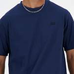 T-Shirt von New Balance, in der Farbe Blau, aus Baumwolle, andere Perspektive, Vorschaubild