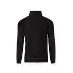 Trainingsjacke von Trigema, in der Farbe Schwarz, aus Baumwolle, andere Perspektive, Vorschaubild