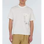 T-Shirt von And Wander, in der Farbe Weiss, aus Polyester, andere Perspektive, Vorschaubild