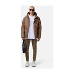 Winterjacke von Off The Pitch, in der Farbe Beige, andere Perspektive, Vorschaubild