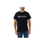 T-Shirt von Carhartt, in der Farbe Schwarz, andere Perspektive, Vorschaubild