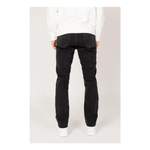 Slim Fit Jeans von Jeckerson, in der Farbe Schwarz, aus Baumwolle, andere Perspektive, Vorschaubild