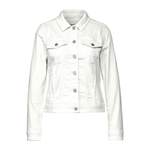 Jeansjacke von Street One, in der Farbe Weiss, aus Polyester, andere Perspektive, Vorschaubild