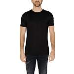 T-Shirt von Antony morato, in der Farbe Schwarz, aus Baumwolle, andere Perspektive, Vorschaubild