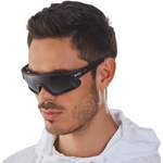 Herren-Sonnenbrille von YEAZ, in der Farbe Grau, aus Polycarbonat, andere Perspektive, Vorschaubild