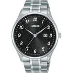 Herren-Armbanduhr von Lorus, in der Farbe Schwarz, aus Edelstahl, andere Perspektive, Vorschaubild