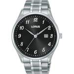 Herren-Armbanduhr von Lorus, in der Farbe Schwarz, aus Edelstahl, Vorschaubild